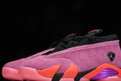 DH4121-600 JORDAN RETRO (W) PINK SHOCKING LOW 14 0919